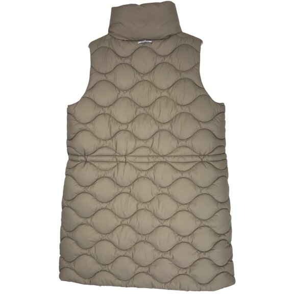 Barbour Vest Womens Size 14‎ US 18 UK Reversible Shelly Gilet Quilted Beige Pink - Picture 5 of 15